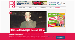 Desktop Screenshot of borsonline.hu